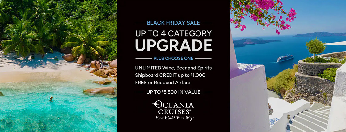 Oceania Cruises | Black Friday Savings